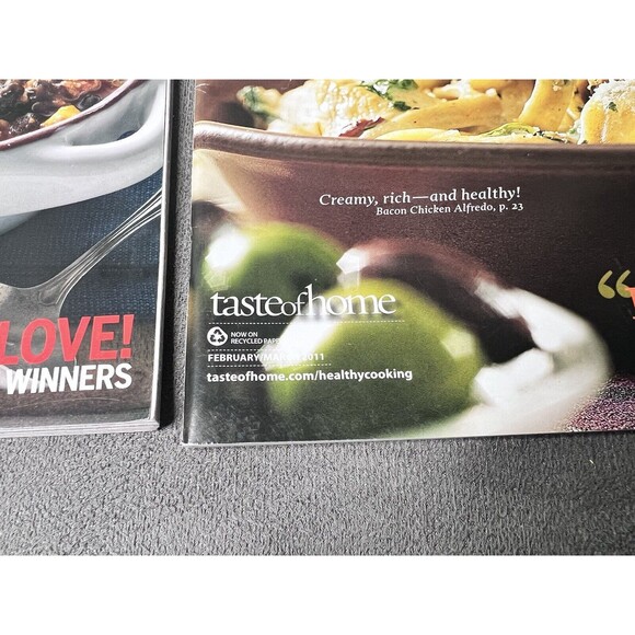 Cooking Light Taste Of Home Magazines Mixed Lot - Picture 7 of 11